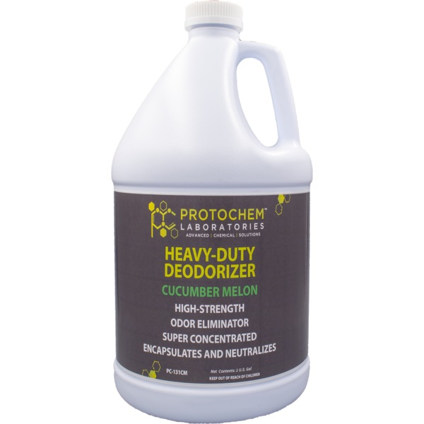 Protochem Laboratories Cucumber Melon Deodorizer And Cleaner Concentrate, 1 gal., PK4 PC-131CM-1